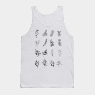 leaves types Tank Top